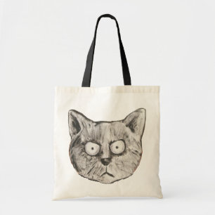 the mad cat tote bag