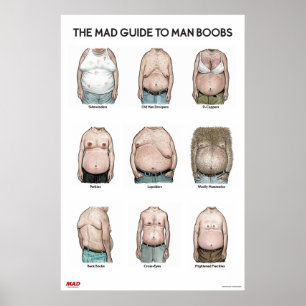 The MAD Guide to Man B**bs Poster