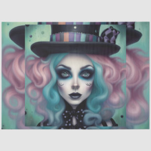 The Mad Hat Maker Wonderland Decoupage Paper 