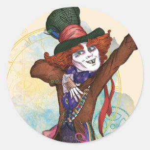 The Mad Hatter   I am NOT an Illusion Classic Round Sticker
