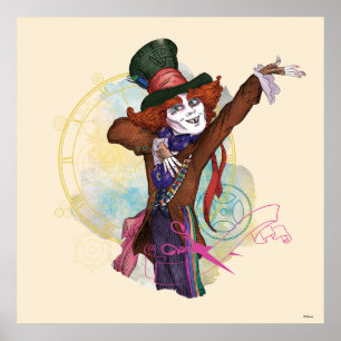 The Mad Hatter   I am NOT an Illusion Poster