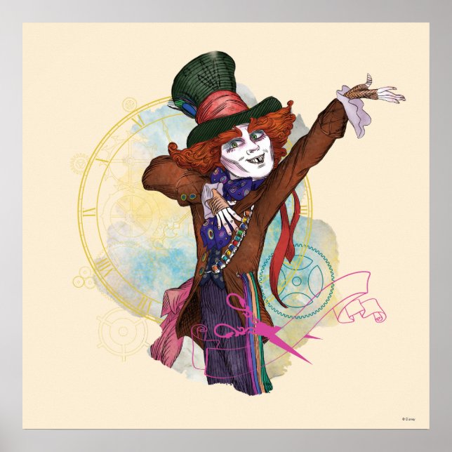 The Mad Hatter | I am NOT an Illusion Poster (Front)