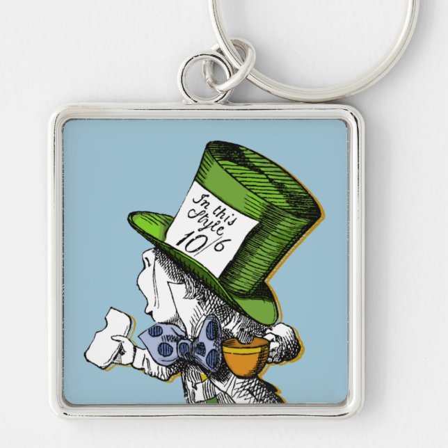 The Mad Hatter Keychain (Front)