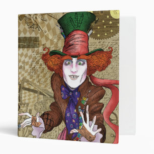 The Mad Hatter Mad as a Hatter 2 Binder