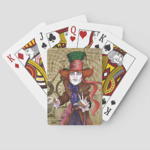 The Mad Hatter   Mad as a Hatter 2 Playing Cards