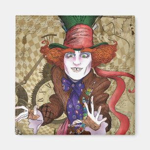 The Mad Hatter   Mad as a Hatter Magnet