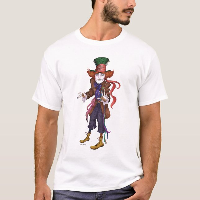 The Mad Hatter | Mad as a Hatter T-Shirt (Front)
