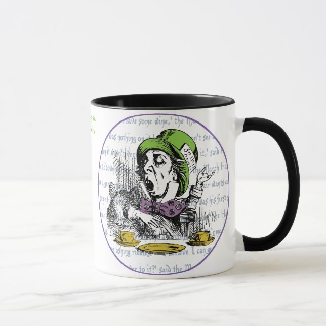 The Mad Hatter Mug (Right)