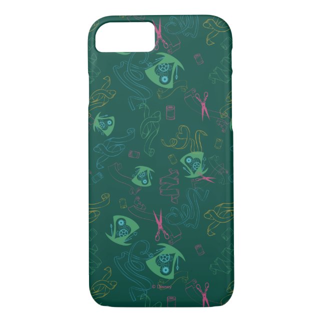 The Mad Hatter Pattern Case-Mate iPhone Case (Back)