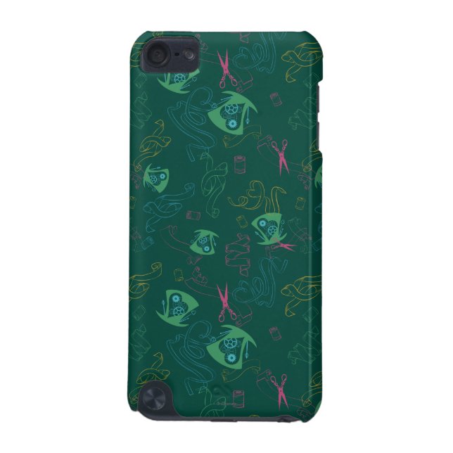 The Mad Hatter Pattern iPod Touch (5th Generation) Cover (Back)