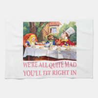 The Mad Hatter's Tea Party in Alice in Wonderland