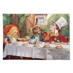 The Mad Hatter's Tea Party in Wonderland Placemat