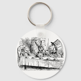 The Mad Hatter's Tea Party Keychain