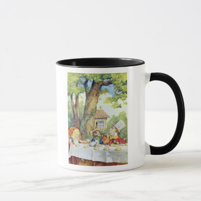 The Mad Hatter's Tea Party Mug (Right)