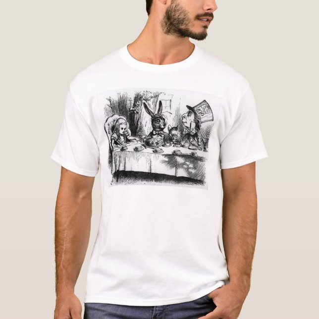 The Mad Hatter's Tea Party T-Shirt (Front)