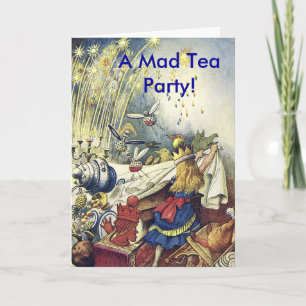 The Mad Tea Party Card
