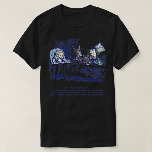 The Mad Tea Party T-Shirt (Design Front)