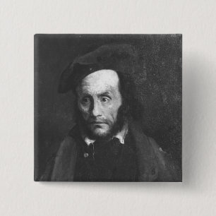The madman or the kidnapper, c.1822-23 2 inch square button