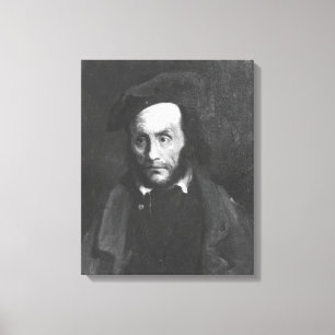 The madman or the kidnapper, c.1822-23 canvas print