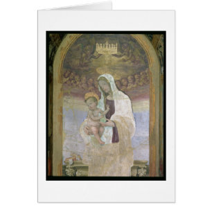 The Madonna and Child, a detail from the tabernacl