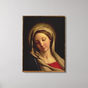 The Madonna Canvas Print