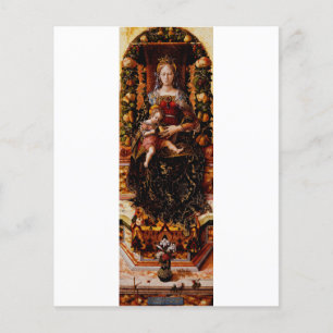 The Madonna della Candeletta by Carlo Crivelli