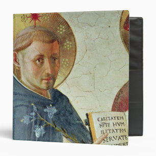 The Madonna delle Ombre, detail of St. Dominic Binder