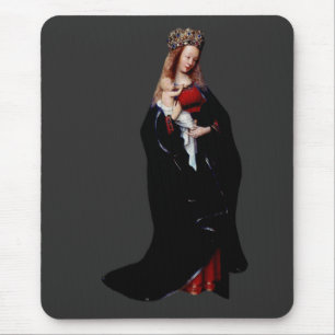 The Madonna in the Church by Jan van Eyck  Mouse Pad