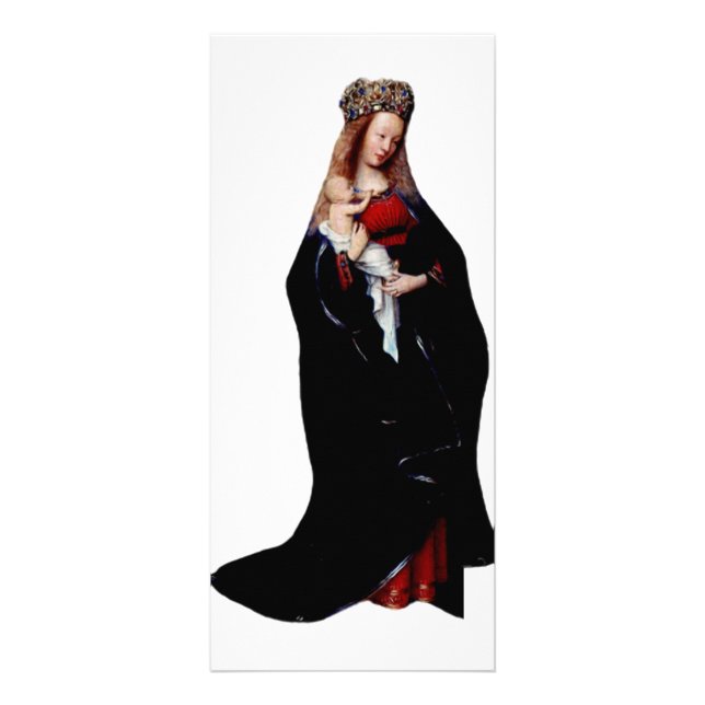 The Madonna in the Church by Jan van Eyck  Rack Card (Front)