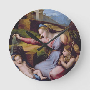 The Madonna of the Blue Diadem or The Madonna of t Round Clock