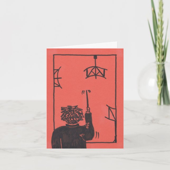 The Maestro (Music) Greeting Card (Front)