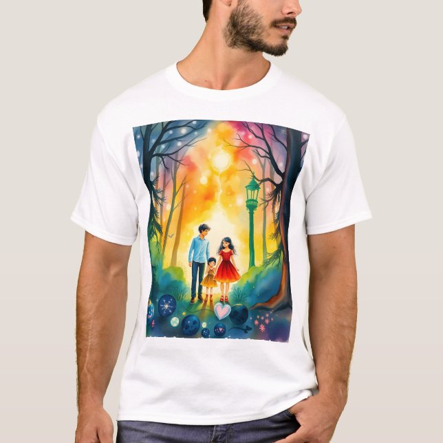 "The Magic Balloon Tee" T-Shirt (Front)