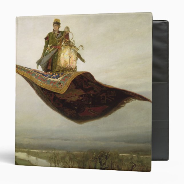 The Magic Carpet, 1880 Binder (Front/Inside)