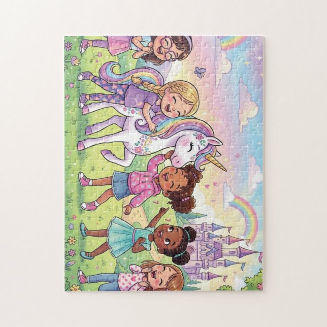 The Magic Castle Friends Puzzle (Vertical)