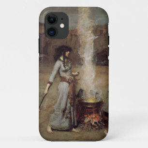 The Magic Circle [John William Waterhouse] iPhone 11 Case