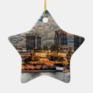 The Magic City Ceramic Ornament