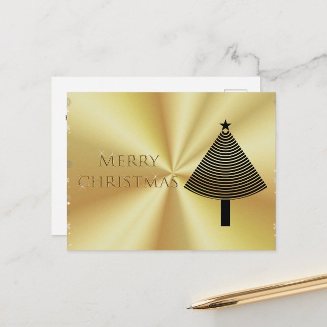 The Magic  Holiday Postcard (Front/Back In Situ)