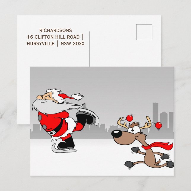 The Magic  Holiday Postcard (Front/Back)