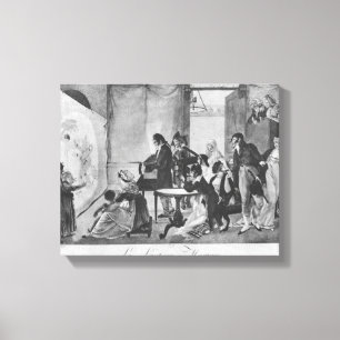 The Magic Lantern, 1798 Canvas Print