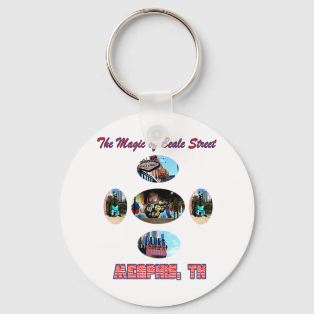 The Magic of Beale Street Key Chain (Front)