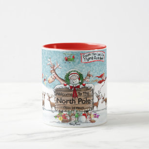 The Magic of Christmas at the North Pole Mug