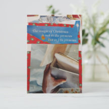 The Magic of Christmas Card