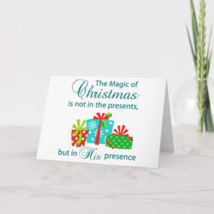 The Magic of Christmas Card