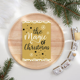 The Magic of Christmas Holiday Card