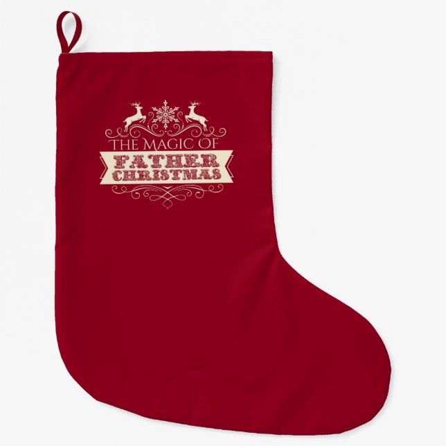 The Magic of Christmas Stocking (Front)