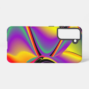 The Magic of Colors Abstract 3D Rainbowart Samsung Galaxy Case