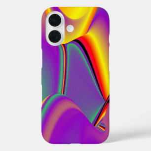 The Magic of Colours Abstract 3D Rainbowart iPhone 16 Case