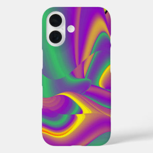 The Magic of Colours Abstract 3D Rainbowart iPhone 16 Case
