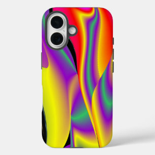 The Magic of Colours Abstract 3D Rainbowart iPhone 16 Case