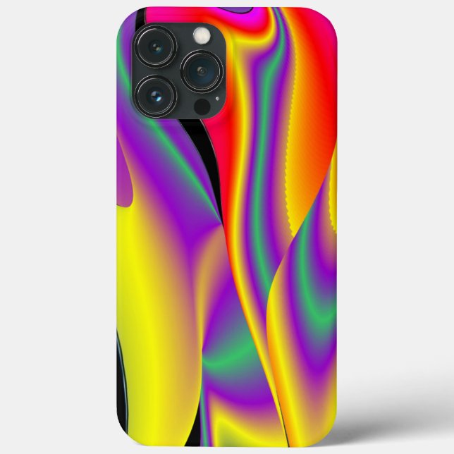 The Magic of Colours Abstract 3D Rainbowart Case-Mate iPhone Case (Back)
